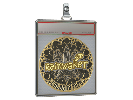 Item Sticker Slab | Rainwaker (Gold) | Cologne 2026