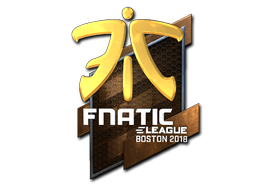 Item Sticker | Fnatic (Foil) | Boston 2018