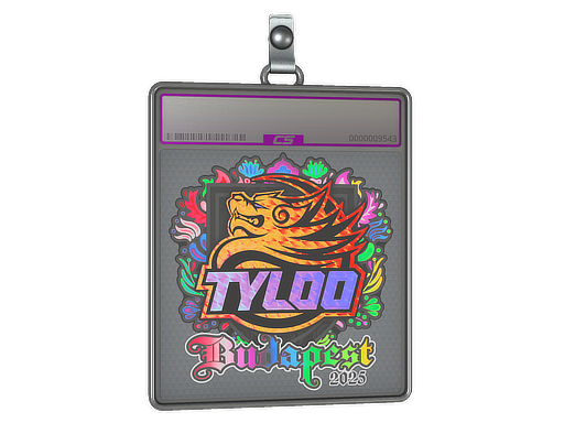 Item Sticker Slab | TYLOO (Holo) | Budapest 2025