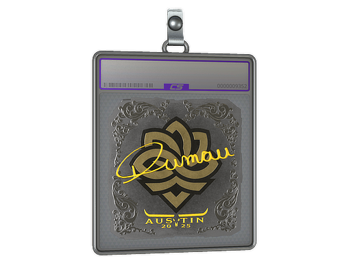 Item Sticker Slab | dumau (Foil) | Austin 2025