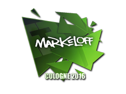 Item Sticker | markeloff | Cologne 2016