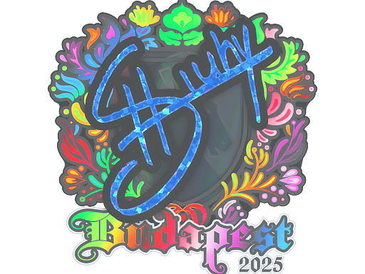 Item Sticker | siuhy (Holo) | Budapest 2025