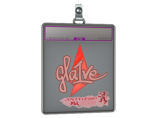 Item Sticker Slab | gla1ve (Holo) | Antwerp 2022