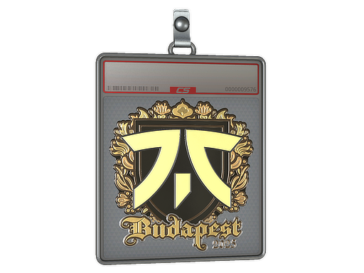Item Sticker Slab | fnatic (Gold) | Budapest 2025