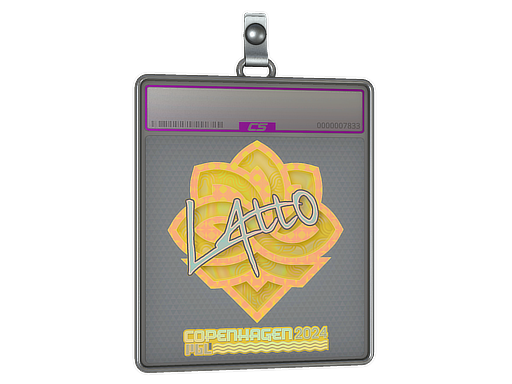 Item Sticker Slab | latto (Holo) | Copenhagen 2024