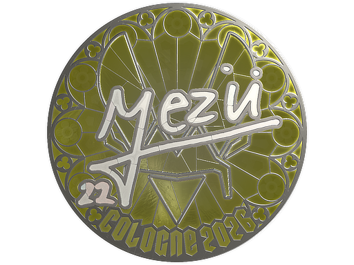 Item Sticker | mezii (Foil) | Cologne 2026