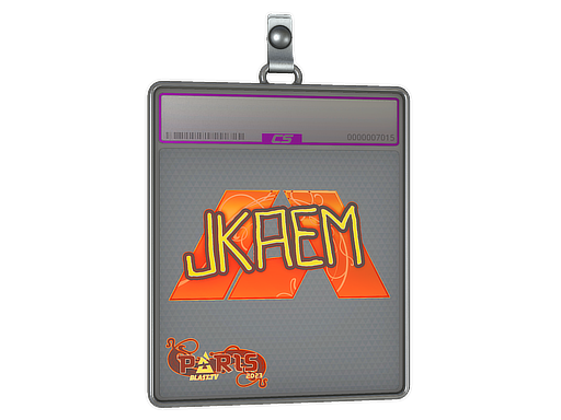 Item Sticker Slab | jkaem (Holo) | Paris 2023