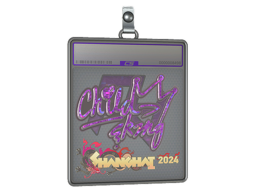 Item Sticker Slab | ChildKing (Glitter) | Shanghai 2024