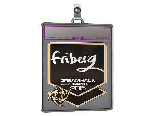 Item Sticker Slab | friberg (Foil) | Cluj-Napoca 2015