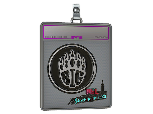 Item Sticker Slab | BIG (Foil) | Stockholm 2021