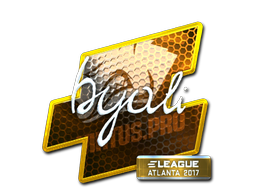 Item Sticker | byali (Foil) | Atlanta 2017