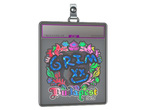 Item Sticker Slab | Grim (Holo) | Budapest 2025