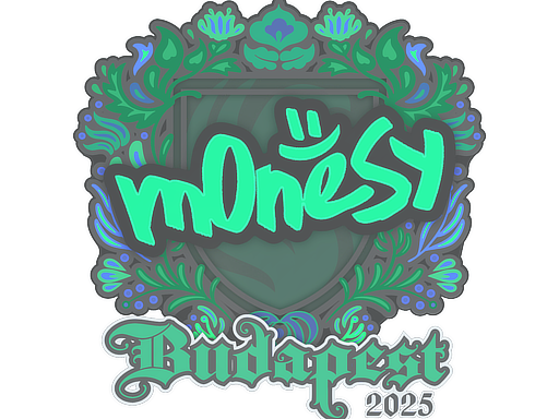 Item Sticker | m0NESY | Budapest 2025