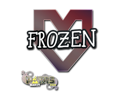 Item Sticker | frozen | Paris 2023