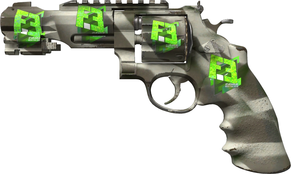 Item R8 Revolver | Bone Mask