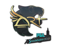 Cosmetic Sticker | arT (Holo) | Stockholm 2021 of Craft