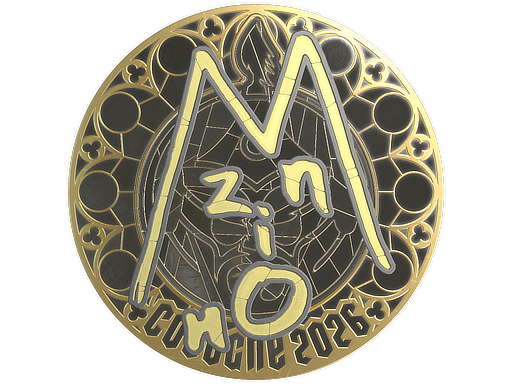 Item Sticker | mzinho (Gold) | Cologne 2026