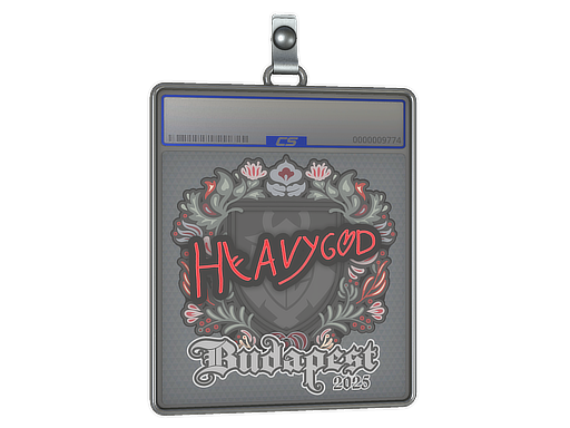 Item Sticker Slab | Heavygod | Budapest 2025