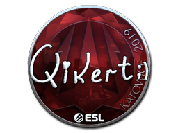 Item Sticker | qikert (Foil) | Katowice 2019