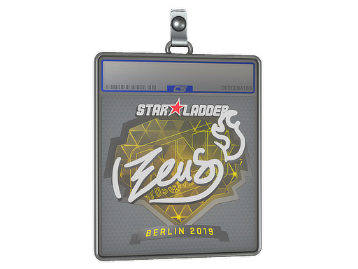 Item Sticker Slab | Zeus | Berlin 2019