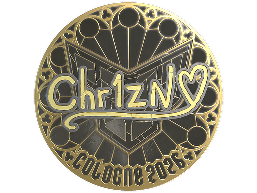 Item Sticker | Chr1zN (Gold) | Cologne 2026