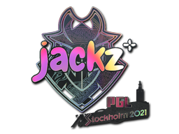 Item Sticker | JACKZ (Holo) | Stockholm 2021