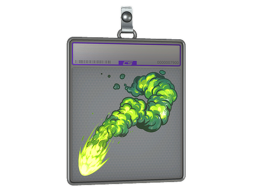 Item Sticker Slab | Boom Trail (Glitter)