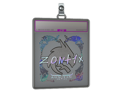 Item Sticker Slab | zont1x (Holo) | Austin 2025