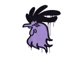 Item Graffiti | Cocky (Violent Violet)