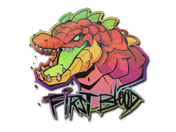 Item Sticker | First Blood (Holo)