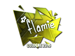Item Sticker | flamie (Foil) | Cologne 2016