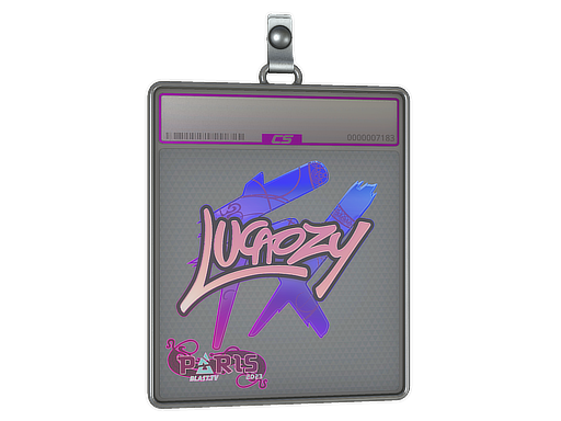 Item Sticker Slab | Lucaozy (Holo) | Paris 2023