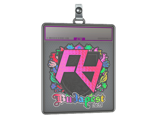 Item Sticker Slab | Rare Atom (Holo) | Budapest 2025