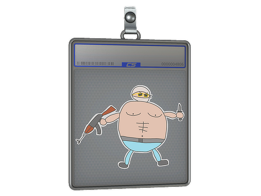 Item Sticker Slab | Poorly Drawn Terrorist