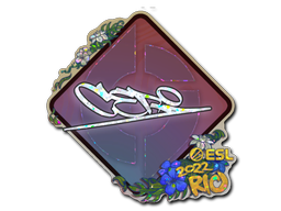 Item Sticker | CeRq (Glitter) | Rio 2022