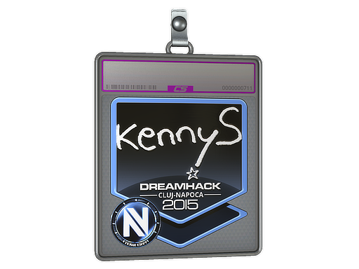 Item Sticker Slab | kennyS (Foil) | Cluj-Napoca 2015