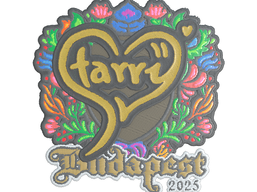 Item Sticker | Starry (Embroidered) | Budapest 2025