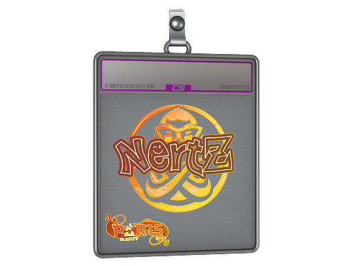 Item Sticker Slab | NertZ (Holo) | Paris 2023
