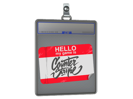 Item Sticker Slab | Hi, My Game Is