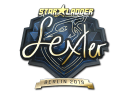 Item Sticker | dexter (Gold) | Berlin 2019