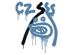 Item Graffiti | Recoil CZ-75 (Monarch Blue)