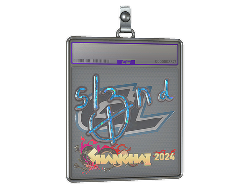 Item Sticker Slab | sl3nd (Glitter) | Shanghai 2024