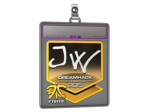 Item Sticker Slab | JW (Foil) | Cluj-Napoca 2015