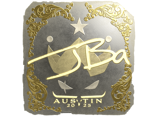 Item Sticker | JBa (Gold) | Austin 2025