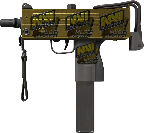 Item MAC-10 | Gold Brick