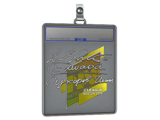 Item Sticker Slab | Edward | Boston 2018