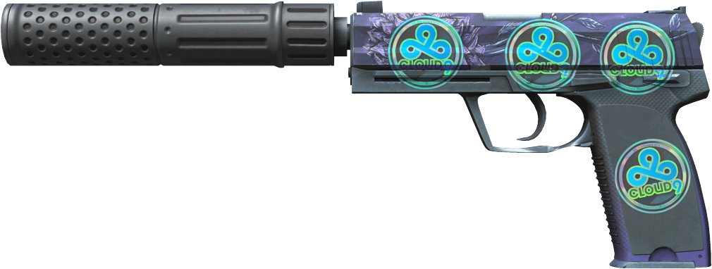 Item USP-S | Black Lotus