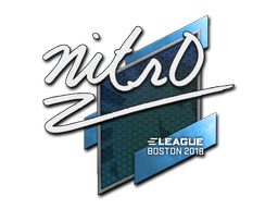 Item Sticker | nitr0 | Boston 2018