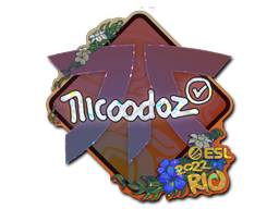 Item Sticker | nicoodoz (Glitter) | Rio 2022
