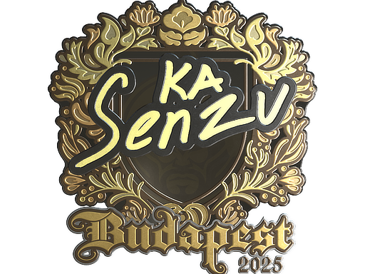 Item Sticker | Senzu (Gold) | Budapest 2025
